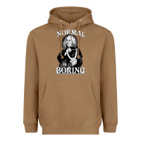 Toasted Coconut Limited Edition Grandma Addams (Frump)- Normal Is Boring Heavyweight Hoodie - tuanDangUi