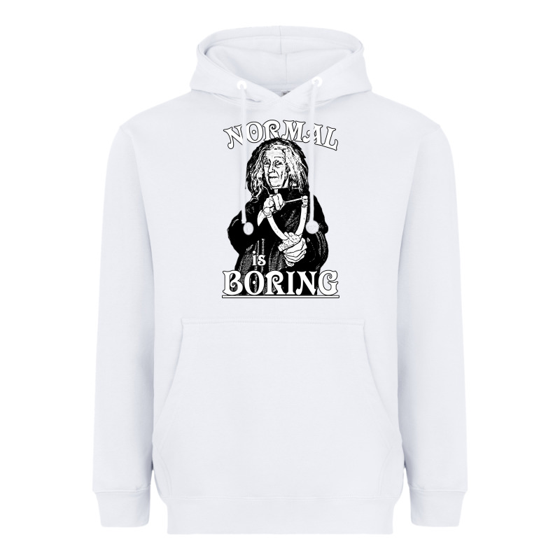 Limited Edition Grandma Addams (frump)- Normal Is Boring Heavyweight Hoodie by tuanDangUi | Teevron
