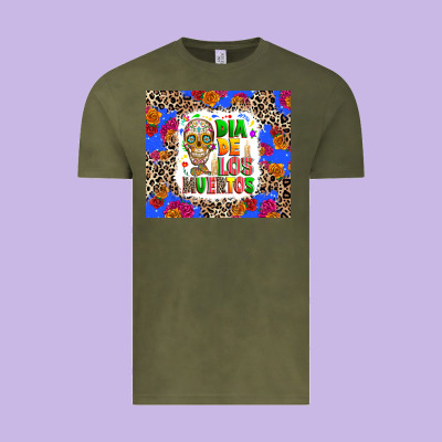 Dia De Los Muertos Vintage Tee Designed By Ranaportraitstore