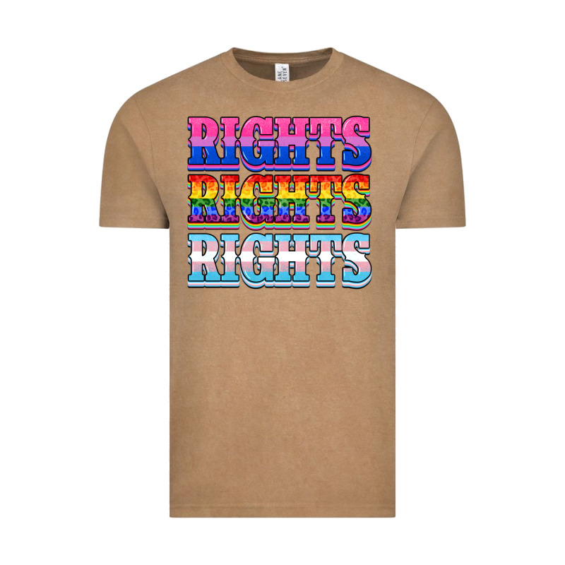 Rights Rights Rights Vintage Tee by NancyCooperArtShop | Teevron