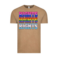 Vintage Coffee Rights rights rights Vintage Tee - NancyCooperArtShop