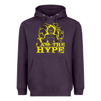 Plum i am the hype Heavyweight Hoodie - tuanDangUi