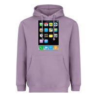 Lavender cell phone smartphone mobile app halloween costume Heavyweight Hoodie - tuanDangUi