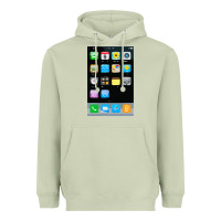 Matcha cell phone smartphone mobile app halloween costume Heavyweight Hoodie - tuanDangUi