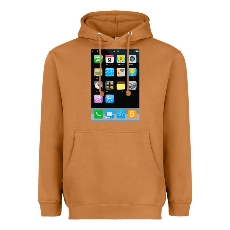 Cell Phone Smartphone Mobile App Halloween Costume Heavyweight Hoodie by tuanDangUi | Teevron