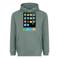Sage cell phone smartphone mobile app halloween costume Heavyweight Hoodie - tuanDangUi