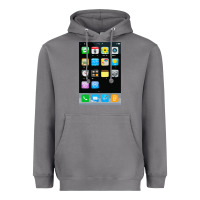 Storm cell phone smartphone mobile app halloween costume Heavyweight Hoodie - tuanDangUi