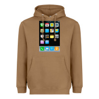Toasted Coconut cell phone smartphone mobile app halloween costume Heavyweight Hoodie - tuanDangUi