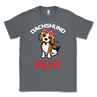 Charcoal Heather Dachshund Mom Classic Tee - Bettercallsaul