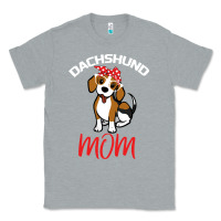 Heather Grey Dachshund Mom Classic Tee - Bettercallsaul