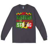 Smoke my history is strong Long Sleeve Tee - CowGirlArtShop