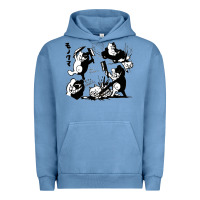 Pigment Pebble Blue monokuma 1 Urban Hoodie - tuanDangUi