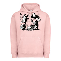 Pigment Salmon monokuma 1 Urban Hoodie - tuanDangUi