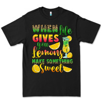 Black when life gives you lemons make something Premium Tee - RanaPortraitStore