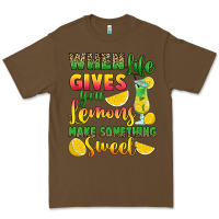 Cacao when life gives you lemons make something Premium Tee - RanaPortraitStore