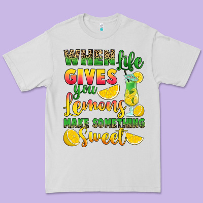 When Life Gives You Lemons Make Something Premium Tee Designed By Ranaportraitstore