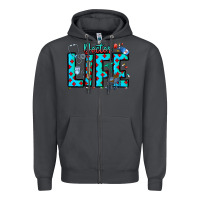 Smoke Doctor Life Zipper Hoodie - CowhideDigitalArt