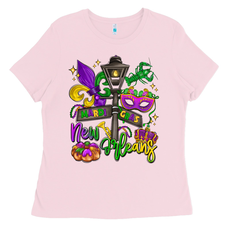New Orleans Mardi Gras Ladies Tee by LillyAllenDesigns | Teevron