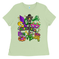 Matcha new orleans mardi gras Ladies Tee - LillyAllenDesigns