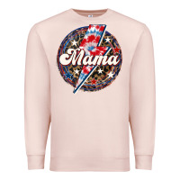 Pale Pink Western Mama Patriotic Premium Sweatshirt - LillyAllenDesigns