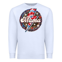 White Western Mama Patriotic Premium Sweatshirt - LillyAllenDesigns