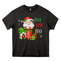 Asphalt ho ho ho gnome santa coffee cup Heavy Core Tee - MaliasSmallBusiness