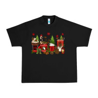 Black Christmas coffee cups Urban Heavy Tee - texasbilliewilder