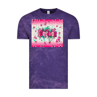 Cloud Purple I am a survivor Vintage Tee - NancyCooperArtShop