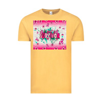 Vintage Mustard I am a survivor Vintage Tee - NancyCooperArtShop