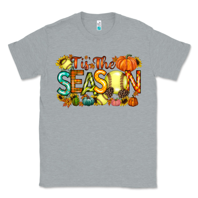 Tis The Season Softball Classic Tee by RacoonDesign | Teevron