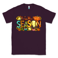 Plum tis the season softball Classic Tee - RacoonDesign