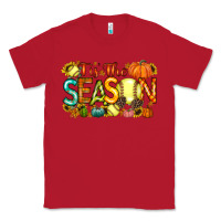 Red tis the season softball Classic Tee - RacoonDesign