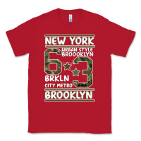 Red Newyork Brooklyn Classic Tee - Bettercallsaul