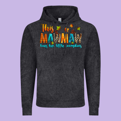 Customized This Mawmaw Loves Her Little Pumpkins Vintage Hoodie Designed By Texasbilliewilder