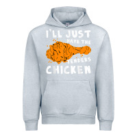 Heather Grey i'll just have the tenders chicken fried chicken t shirt Urban Hoodie - tuanDangUi