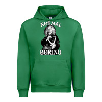 Emerald Limited Edition Grandma Addams (Frump)- Normal Is Boring Urban Hoodie - tuanDangUi