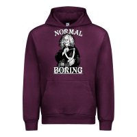 Mauve Wine Limited Edition Grandma Addams (Frump)- Normal Is Boring Urban Hoodie - tuanDangUi