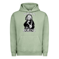 Pigment Oil Green Limited Edition Grandma Addams (Frump)- Normal Is Boring Urban Hoodie - tuanDangUi