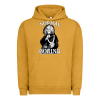 Limited Edition Grandma Addams (frump)- Normal Is Boring Urban Hoodie | Teevron