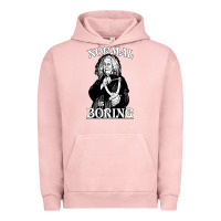 Pigment Salmon Limited Edition Grandma Addams (Frump)- Normal Is Boring Urban Hoodie - tuanDangUi