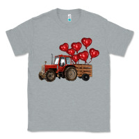 Heather Grey farm tractor Classic Tee - RanaPortraitStore