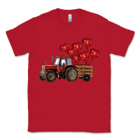 Red farm tractor Classic Tee - RanaPortraitStore