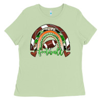 Matcha Football Rainbow Ladies Tee - RanaPortraitStore