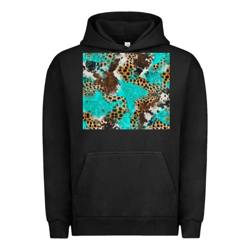 Cheetah Cowhide Tumbler Urban Hoodie by BarkalooDesign | Teevron