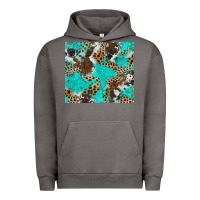Pigment Tornado cheetah cowhide tumbler Urban Hoodie - BarkalooDesign