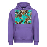 Tulip cheetah cowhide tumbler Urban Hoodie - BarkalooDesign