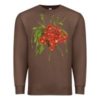 Chestnut Red Orchid Cactus Premium Sweatshirt - LillyAllenDesigns