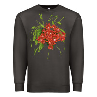 Smoke Red Orchid Cactus Premium Sweatshirt - LillyAllenDesigns