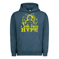 Pigment Midnight Navy i am the hype Urban Hoodie - tuanDangUi