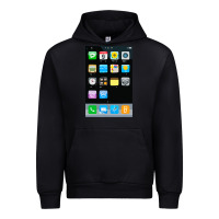 Black cell phone smartphone mobile app halloween costume Urban Hoodie - tuanDangUi